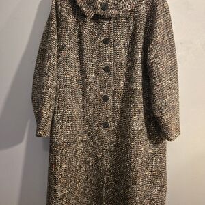 Vintage 60s tweed coat